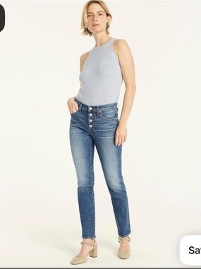 j.crew straight-leg jean  Sz 33